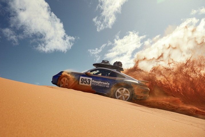 2023 Porsche 911 Dakar profile view