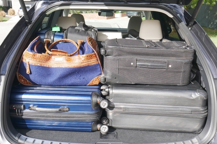 Six bags in Lexus RX