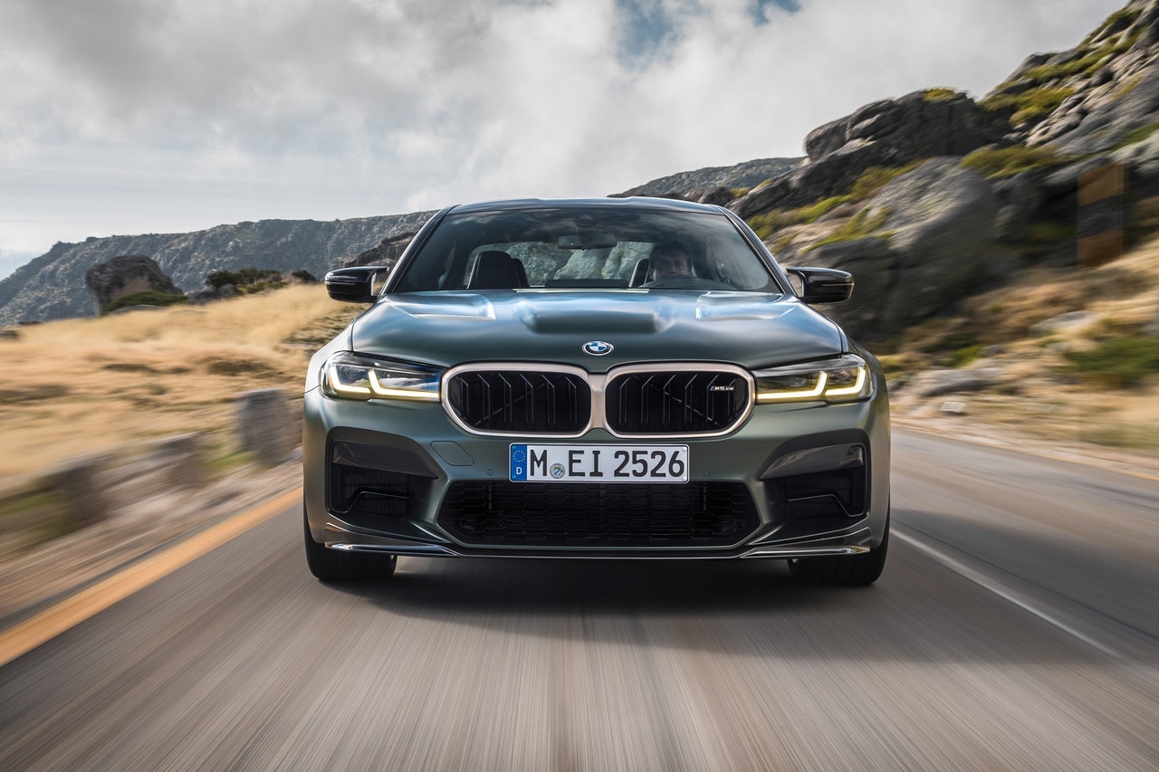 2022 BMW M5 CS front exterior
