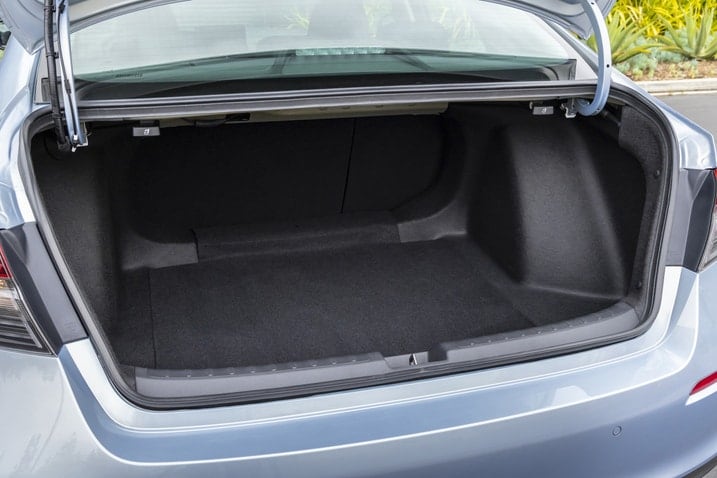 2025 Honda Civic Hybrid trunk