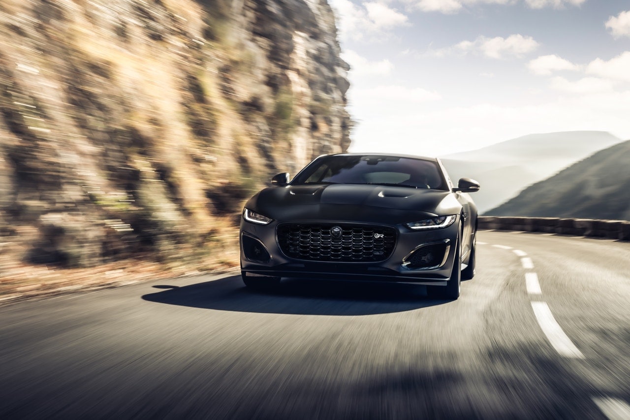 2024 Jaguar F-Type 75 hard front action