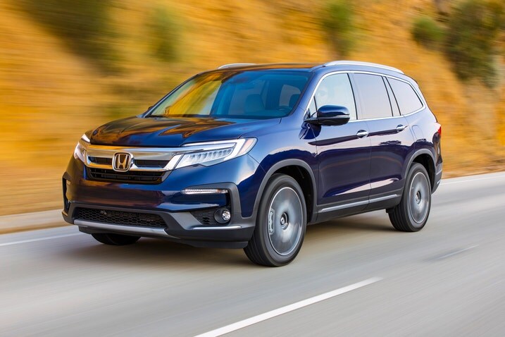 2020 Honda Pilot Elite 4dr SUV Exterior Shown