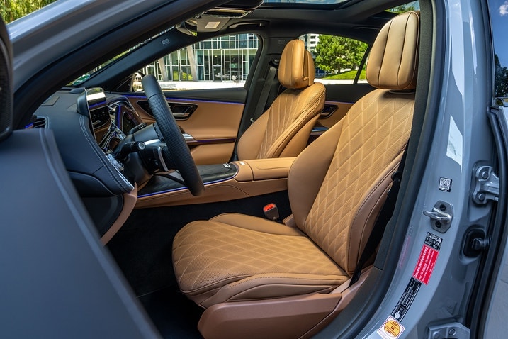 2024 Mercedes-Benz E-Class front interior