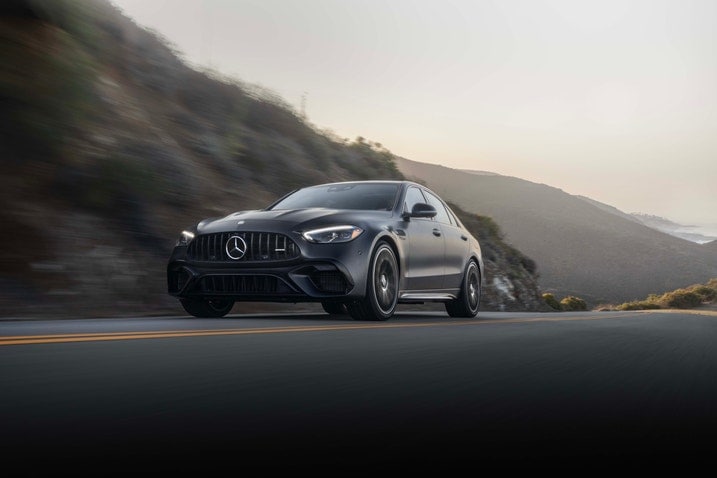 2024 Mercedes-AMG C 63 E Performance Action Front 3/4