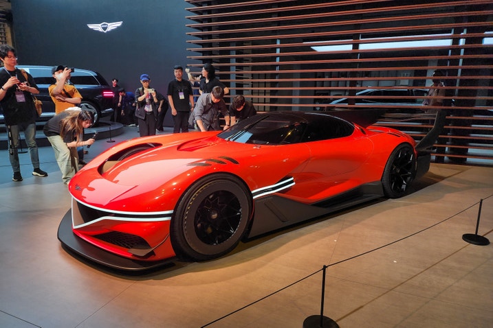 Genesis X Gran Racer Vision Gran Turismo concept profile