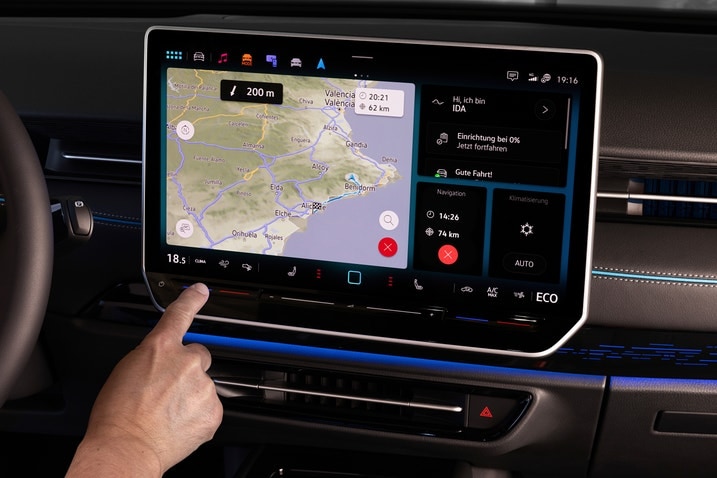 2025 Volkswagen ID.7 touchscreen