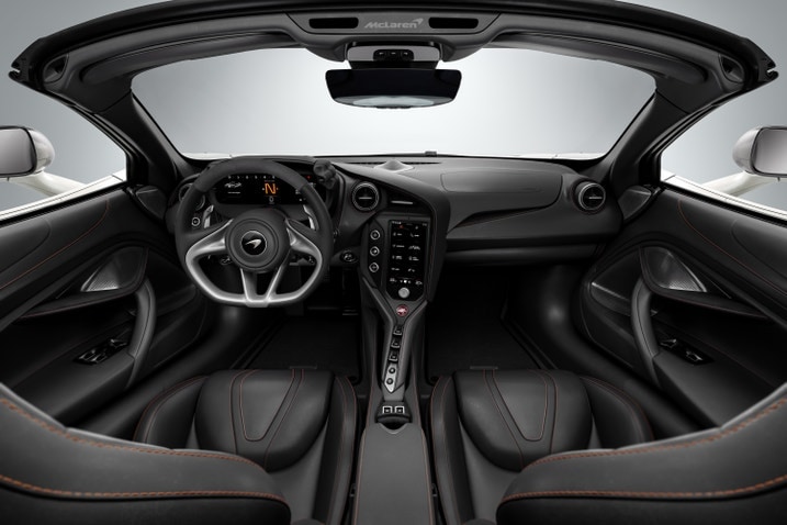 2024 McLaren 750S Spider interior
