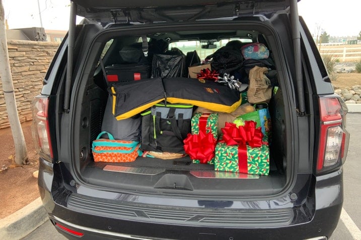 2022 Chevrolet Tahoe cargo