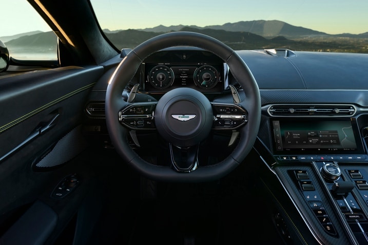 2025 Aston Martin Vantage dashboard