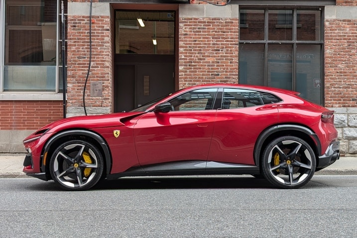 2024 Ferrari Purosangue profile