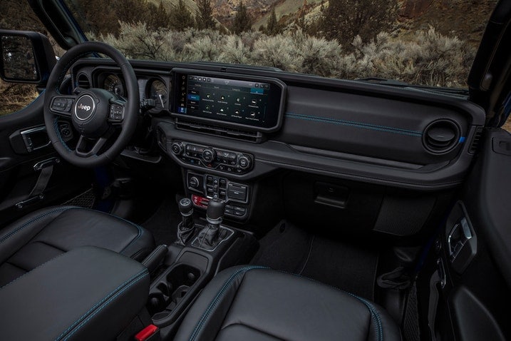 2024 Jeep Wrangler interior layout