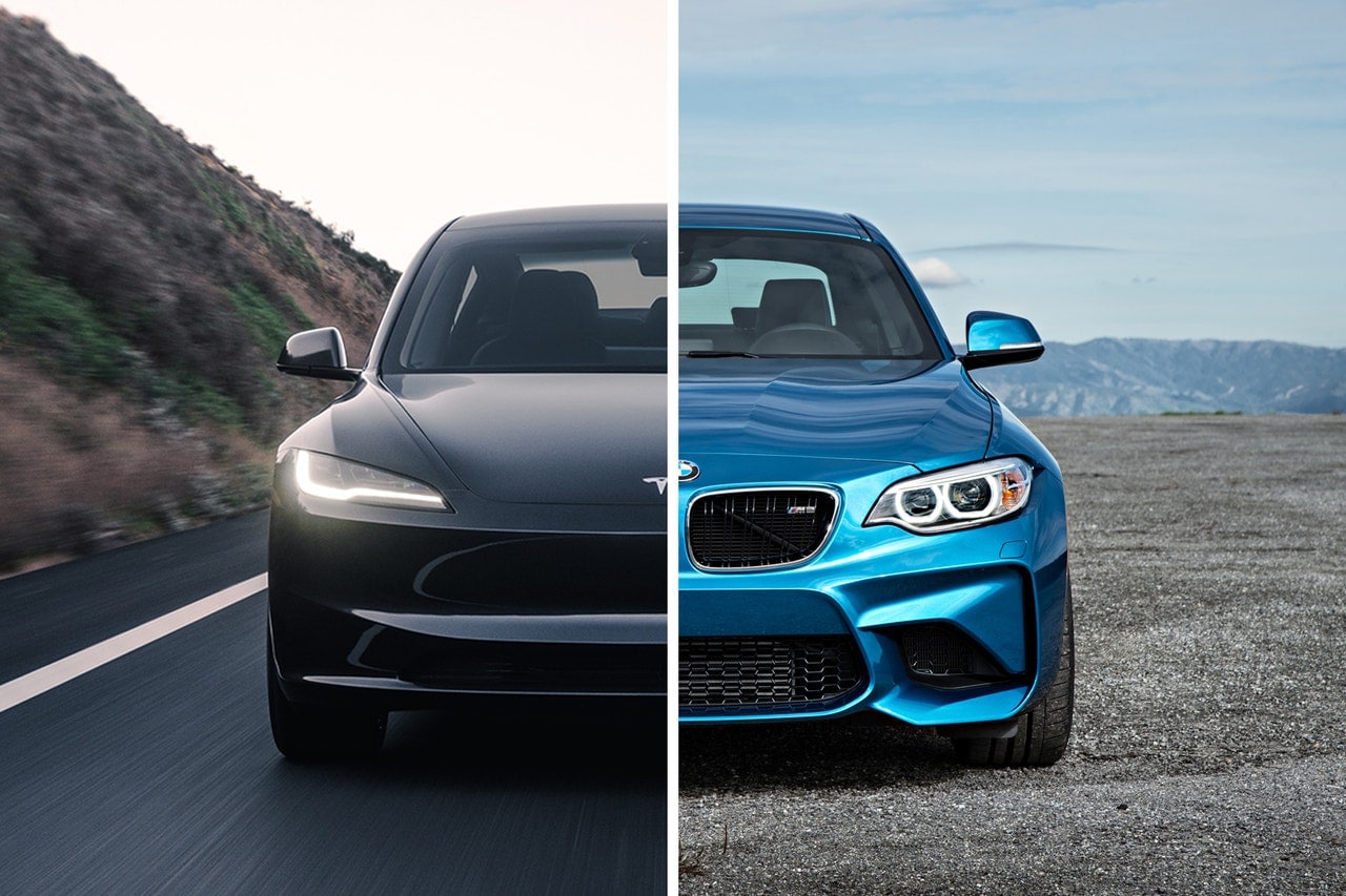 Tesla Model 3 Vs BMW M2