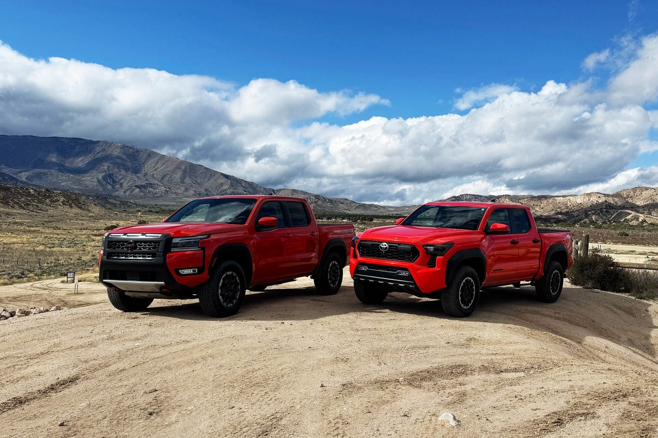 Nissan Frontier vs. Toyota Tacoma hero