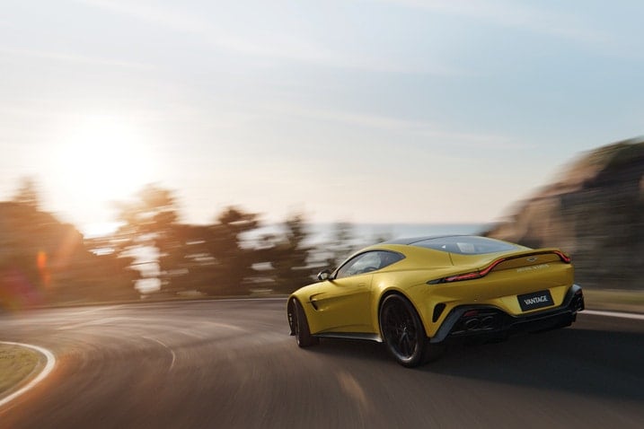 2025 Aston Martin Vantage rear