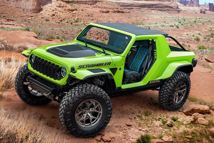 jeep safari limburg Jeep Scrambler 392 concept front