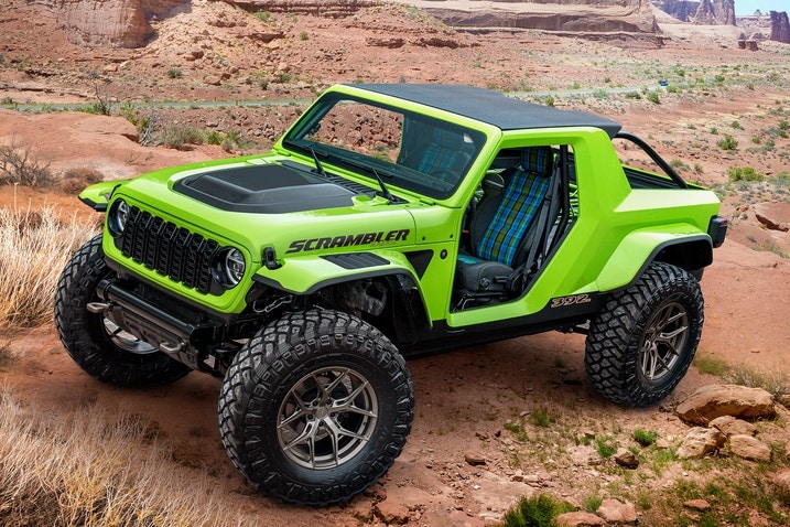 Jeep Scrambler 392 concept front