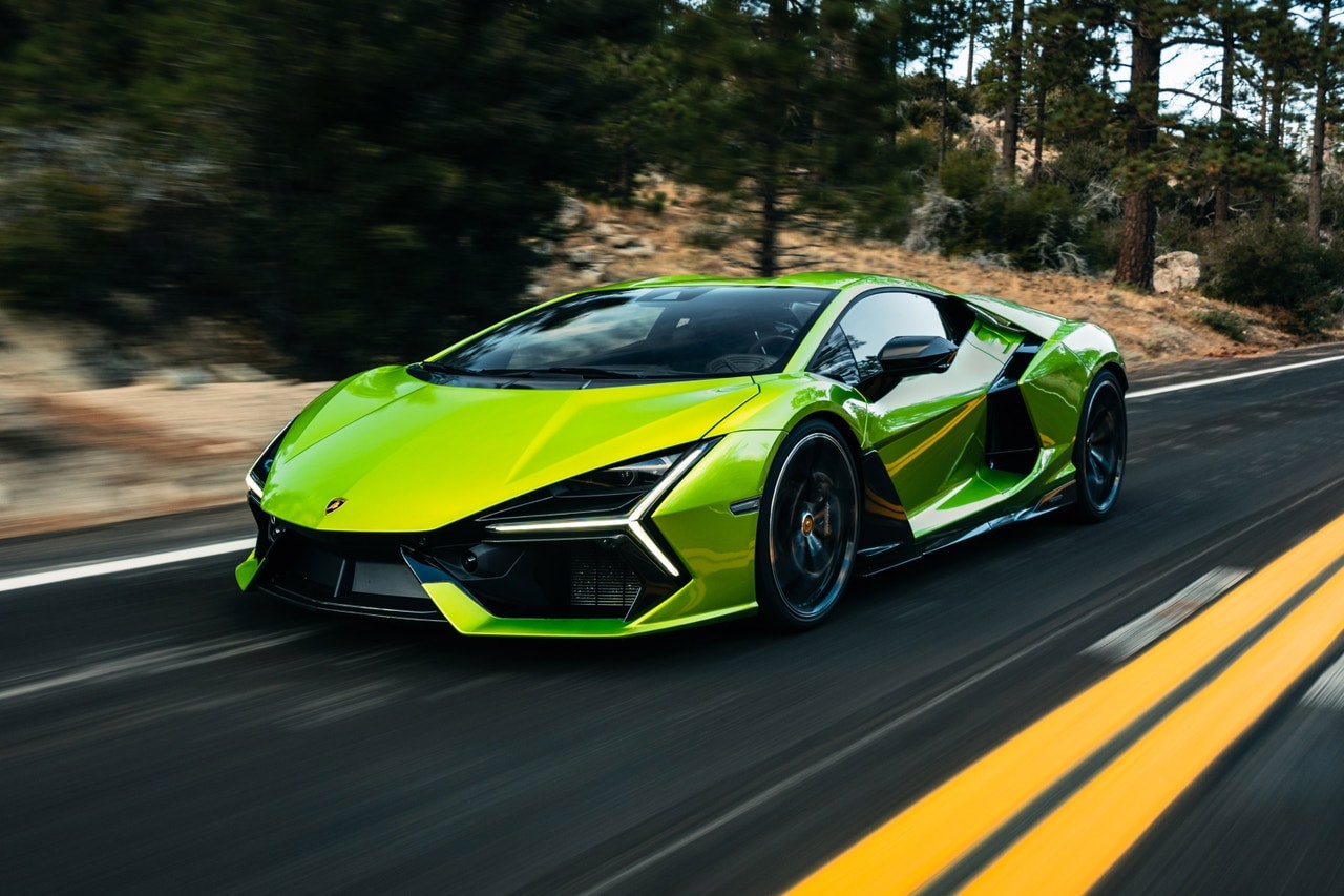 2025 Lamborghini Revuelto driving