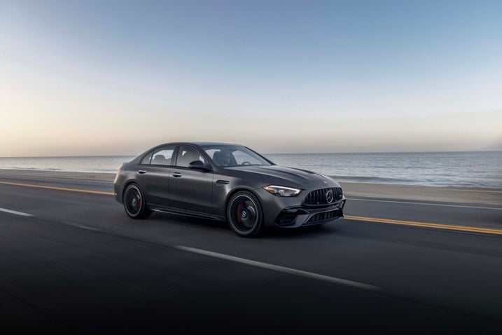 2024 Mercedes-AMG C 63 E Performance Action Pan Passenger Side