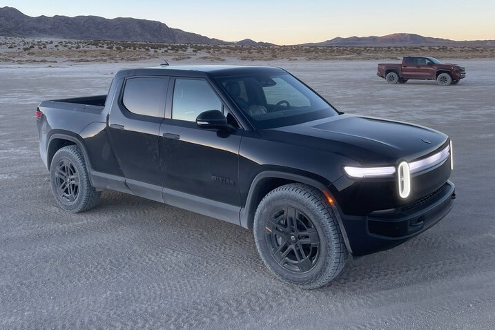 2024 Rivian R1T front 3/4