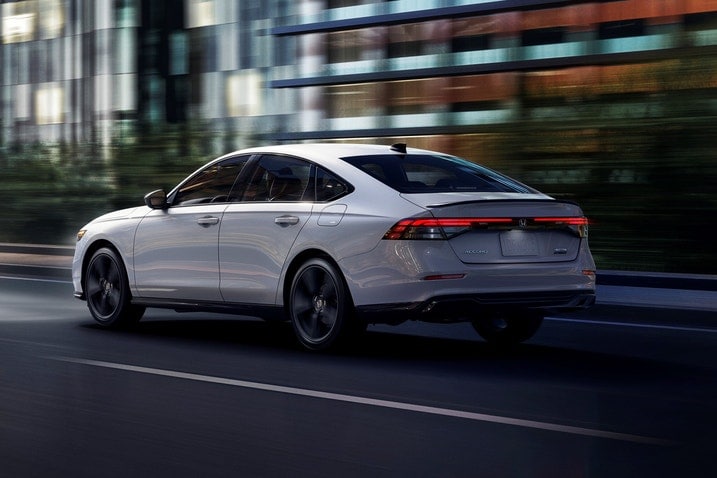 2023 Honda Accord rear 3/4 action