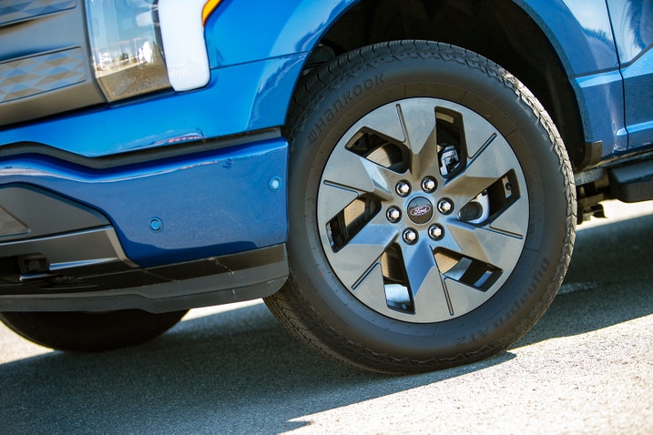 2022 F-150 Lightning wheel