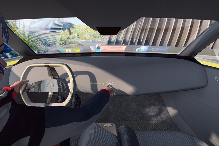 BMW I Vision Dee Concept interior