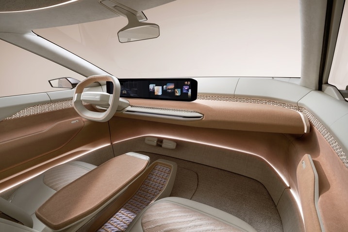 Kia Concept EV4 interior