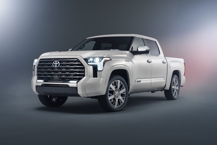2024 Toyota Tundra Capstone front 3/4