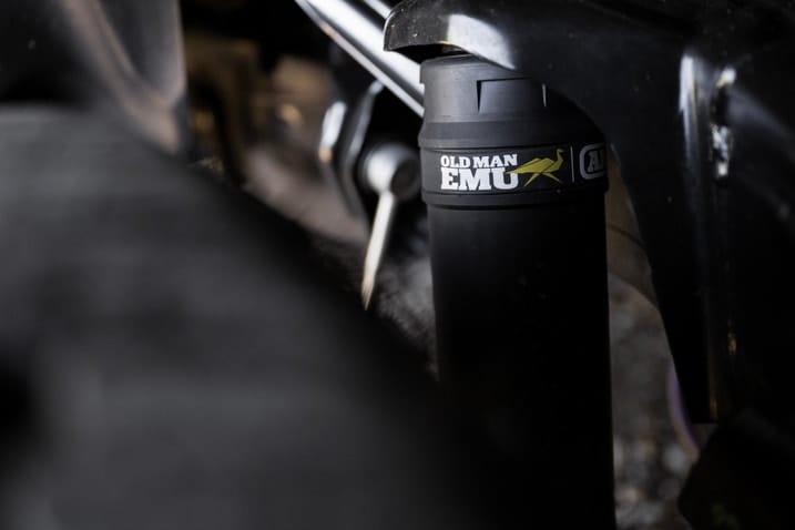 2024 Toyota Tacoma shock absorber detail