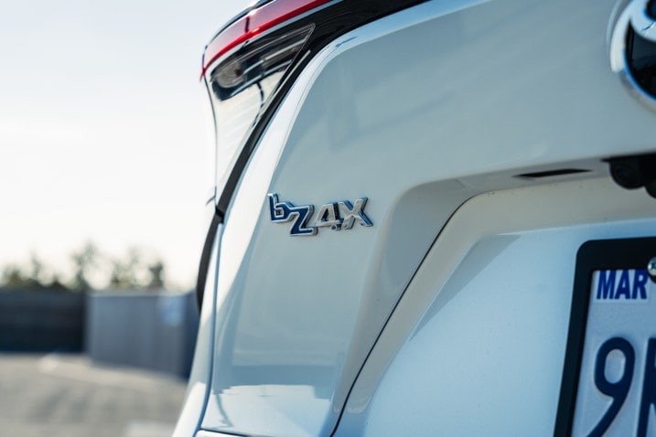 2024 Toyota bZ4X badge
