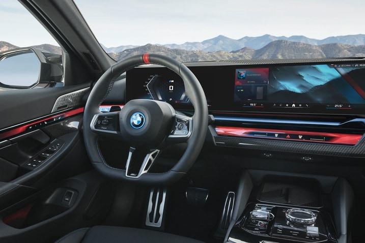 2024 BMW i5 interior