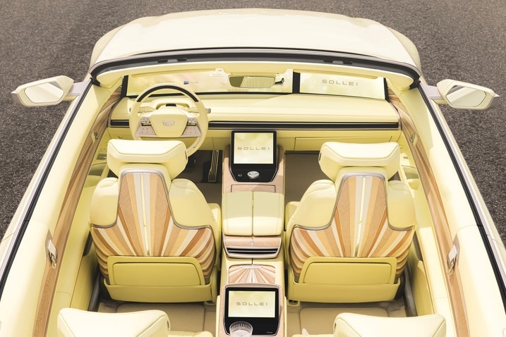 Cadillac Sollei Concept interior