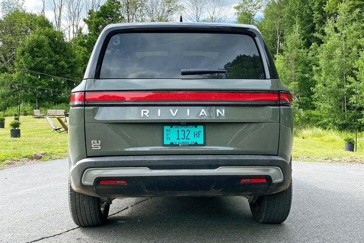 Rivian R1S Rear angle
