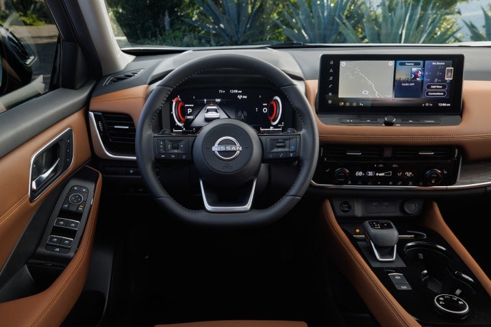 2024 Nissan Rogue front cabin