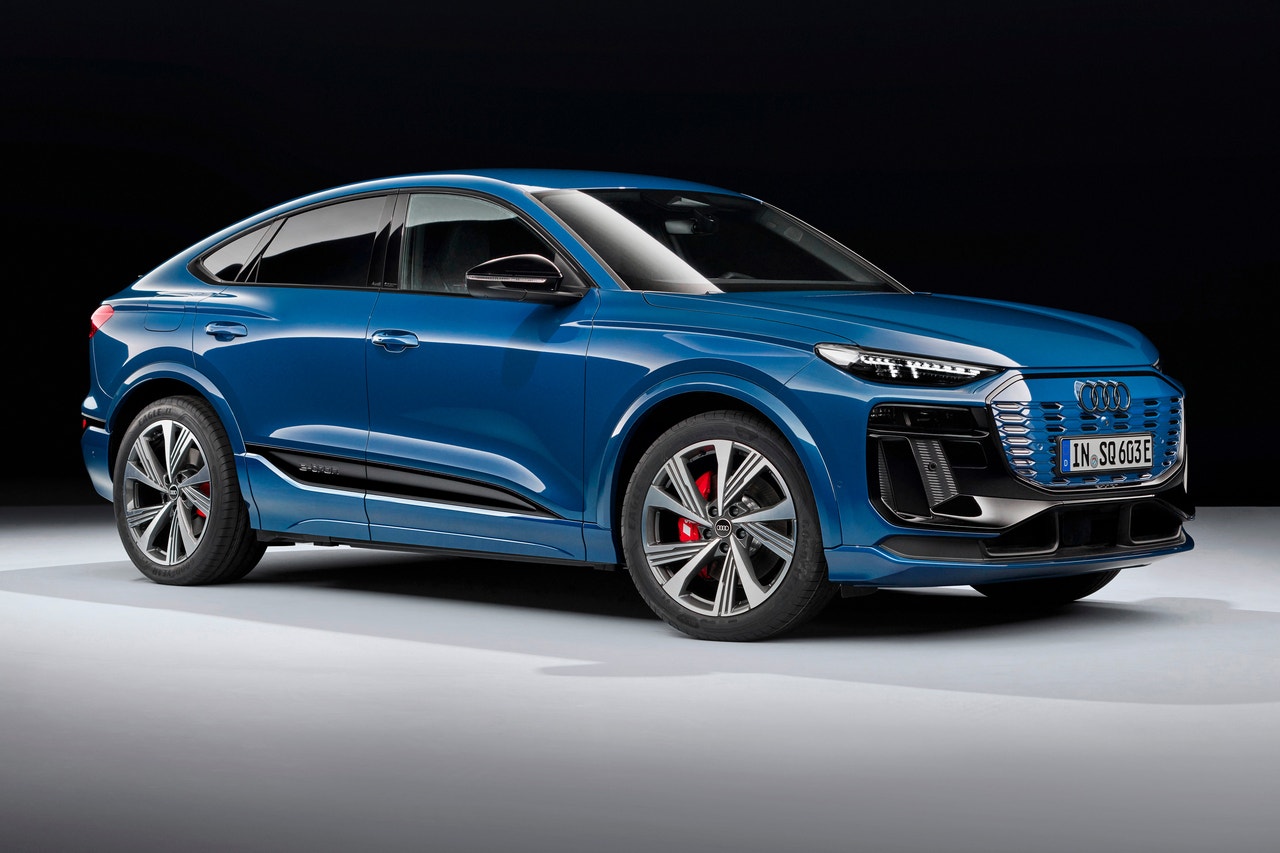 2025 Audi SQ6 Sportback E-Tron Front Angle