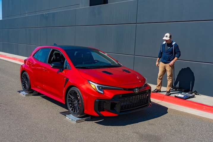 2025 Toyota GR Corolla testing