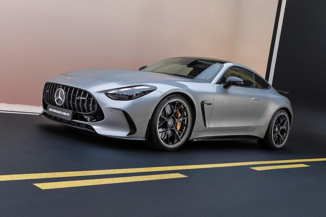 2024 Mercedes AMG GT front 3/4