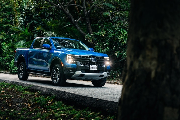 2024 Ford Ranger front 3/4