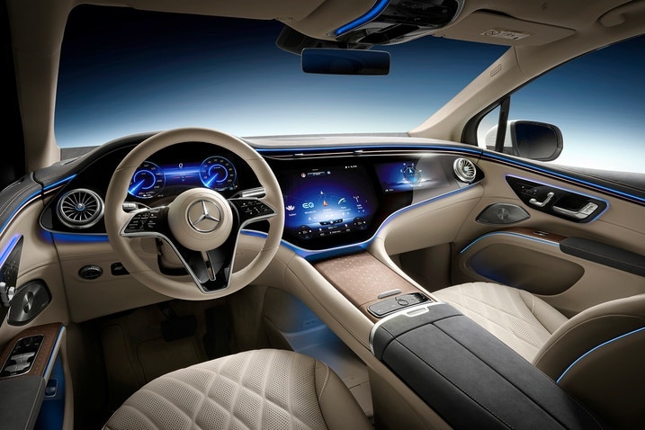 2023 Mercedes-Benz EQS interior