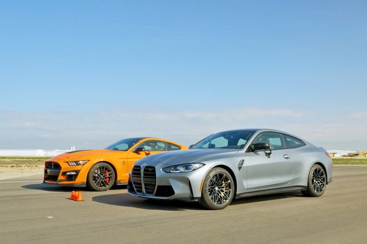 Shelby GT500 vs. BMW M4 Competition