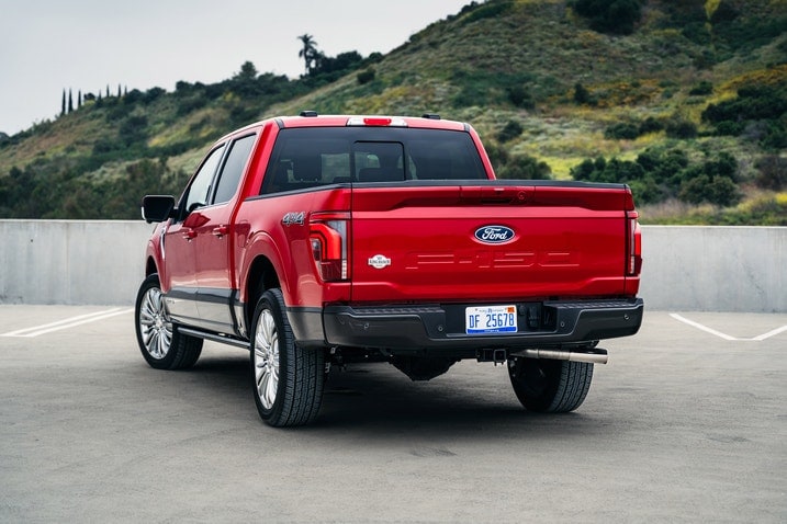 2024 Ford F-150 rear 3/4