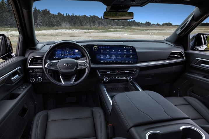 2025 Chevy Tahoe Z71 front interior