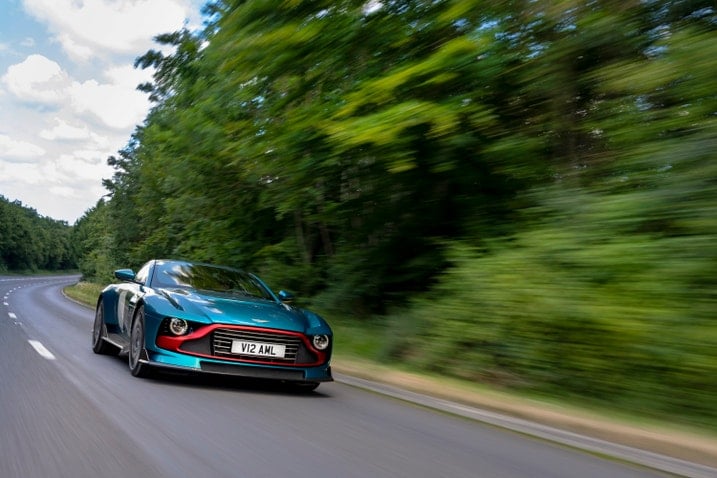 Aston Martin Valour front
