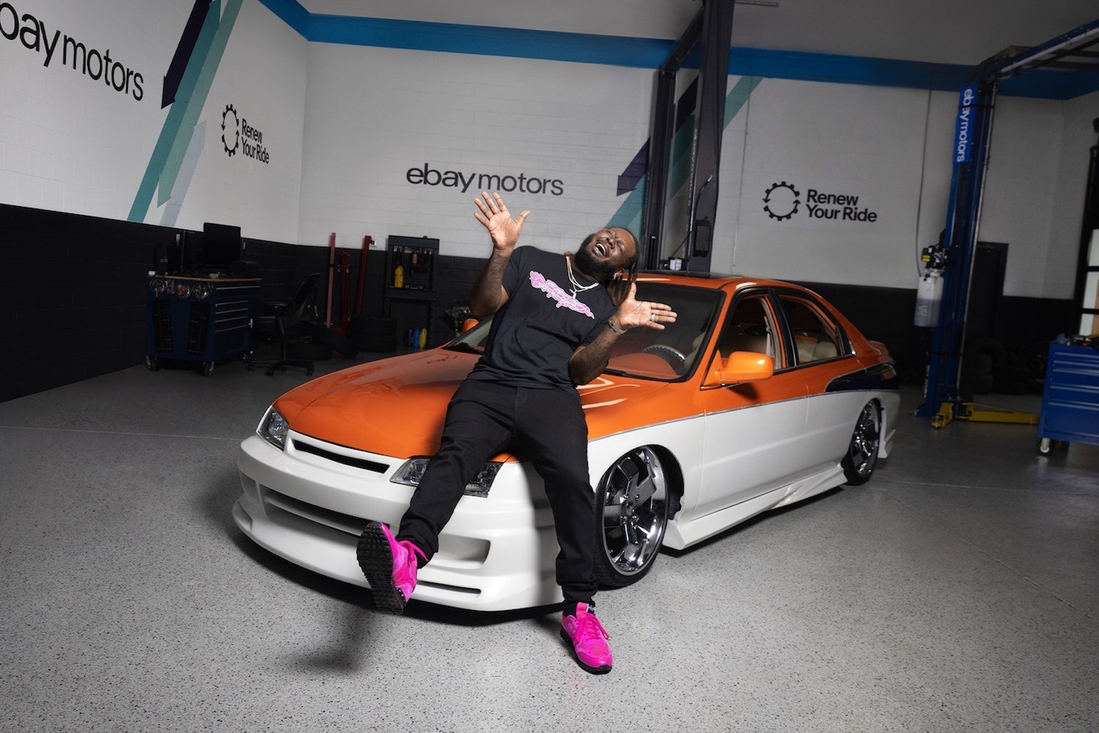 Rapper T-Pain Gives His Beloved 1994 Honda a Glow-Up | Edmunds