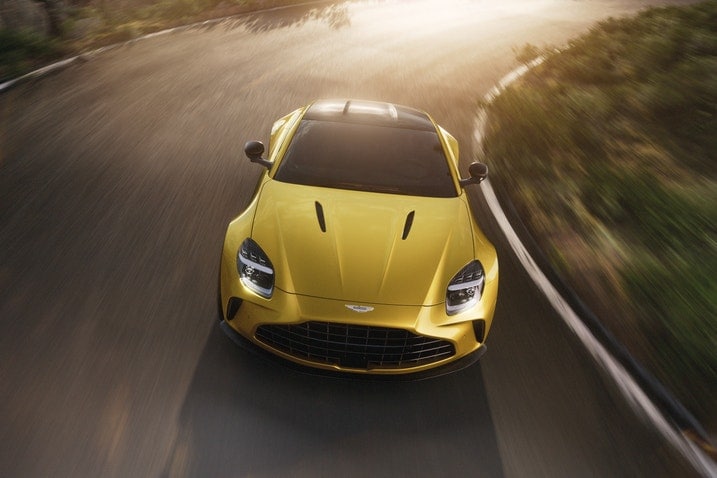 2025 Aston Martin Vantage top-down