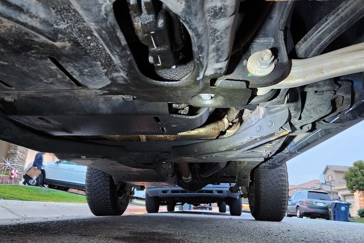 2021 Ford Bronco underbody detail