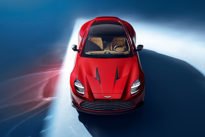 2025 Aston Martin Vanquish overhead