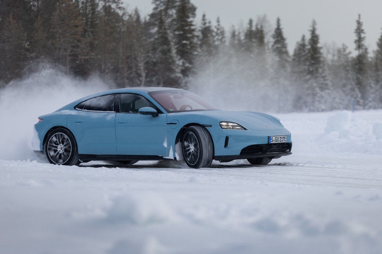 2025 Porsche Taycan 4 Front Drift