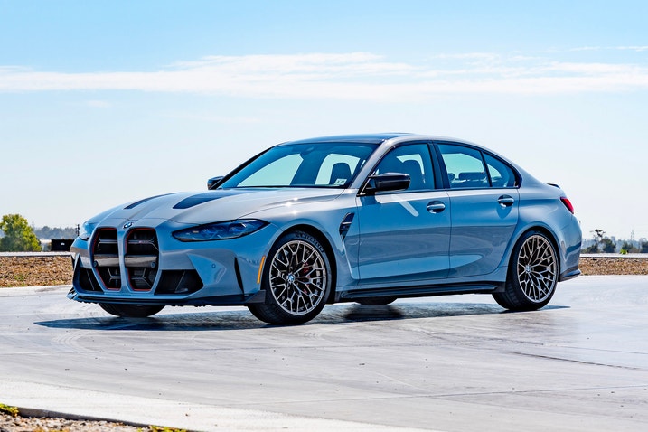 2024 BMW M3 CS front 3/4