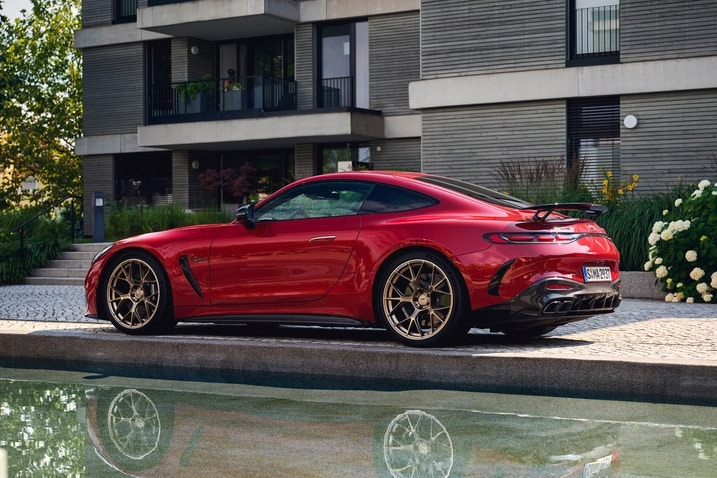 2025 Mercedes-AMG GT 63 S E Performance rear 3/4